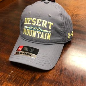 Under Armour L/XL Golf Hat NEW Desert Mountain